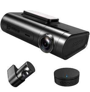 Security Cameras: DDPai X2S Pro Dual Channel Dash Cam QHD 2K Loop Recording - Efficient Built-in Wi-Fi - 140° Wide Angle Lens Built-in High Precision GPS Module - Front - 1440P 2K QHD - Rear - 1080P Full HD Video Recording
