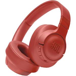 Audio: JBL Tune 750BTNC Wireless Over-Ear Noise-Cancelling Headphones - Coral