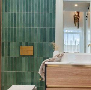 Bathroom Inspiration: Piastrella Subway 5x25