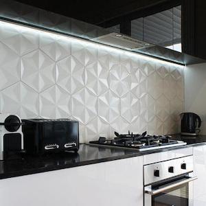 Textured Tiles: Frozen crystal 258 x 298