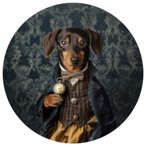 Circle Wallpaper Murals: Sherlock Circle Wallpaper