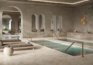 Travertine Look Tiles: Tibur Tufo 79 French Set