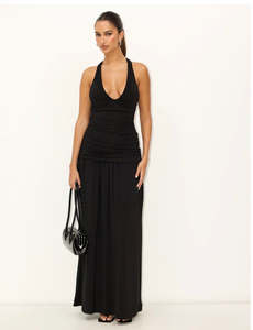 Size 6 8: Dazie - Tidal Maxi Dress in Black