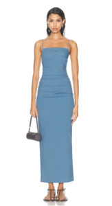 Size 10: Sir The Label - Jones Gown in Washed Blue