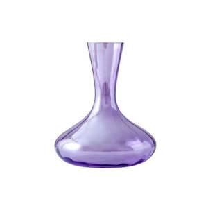 Linton Fancy Crystal Wine Decanter 2100ml - Violet