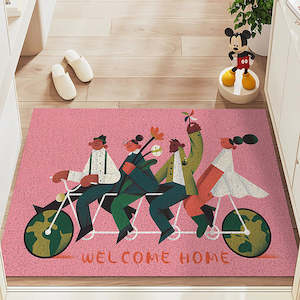 Decoration: Morrow Durable Waterproof Non-Slip Door Mat 90x60cm - Friends