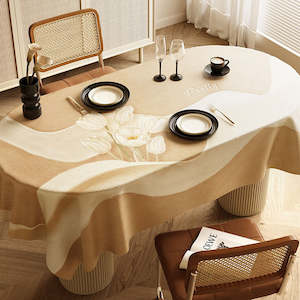 Tablecloth: Claudia Maillard Waterproof PVC Tablecloth 130x220cm