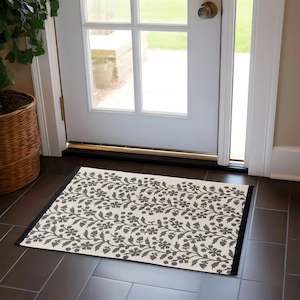 Barlow Botanical Woven Soft Rug/Bath Mat 90x60cm - Floral