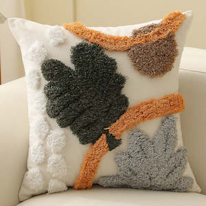 Dora Tufted Cushion With Inner 45x45cm - Forest
