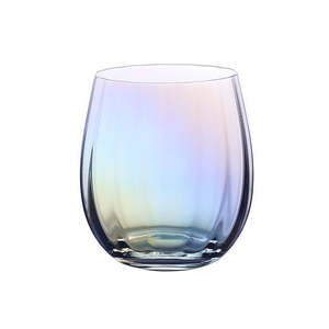 Wine: Linton Rainbow Crystal Stemless Wine Glass 380ml