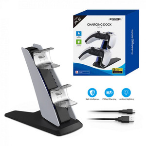 DOBE PS5 DualSense Controller Charging Dock with LED Indicator, Fast Charging Stand