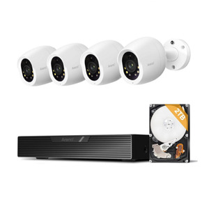 All: Arenti 8CH 8MP/4K POE NVR kit with 4pcs IP Outdoor Cameras