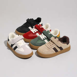Kids Wear: Fleece-lined Version Boys And Girls Casual Non-slip Soft Sole Sneakers