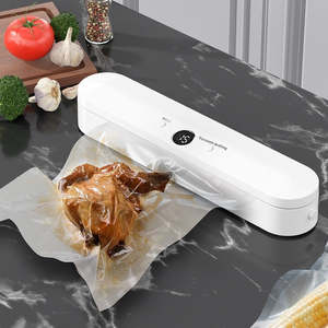 Electronics: Vacuum Sealing Machine Food Preservation Machine Small Vacuum Machine Automatic Plastic-envelop Machine