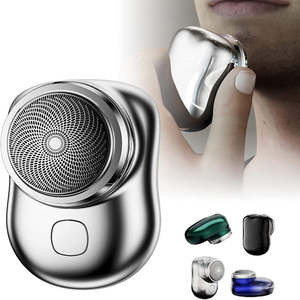 Electronics: Mini Portable Face Cordless Shavers Rechargeable USB Electric Shaver Wet & Dry Painless Small Size Machine Shaving For Men