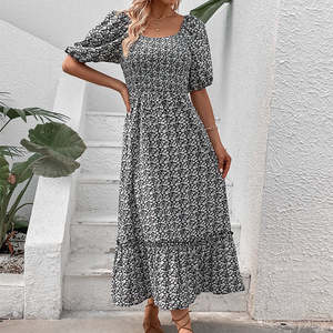 Ladieswear: Summer New Elegant Retro Dress