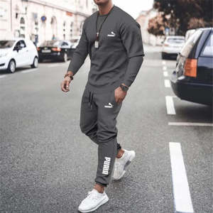 Midnight Crew: Casual Men Fashion Sportwear Set