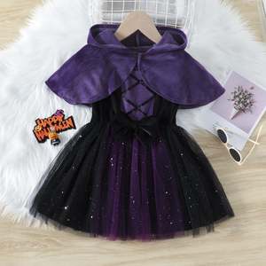 Baby: Halloween Fashionable Children's Dresses Two-piece Set