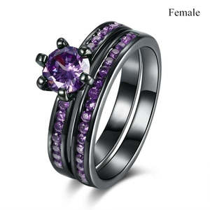 Jewellery: Lovers Purple Ring