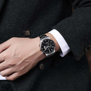Jewellery: Fashion Casual Men's Multifunctional Quartz Watch