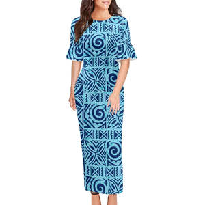 Elegant Evening Island Dress