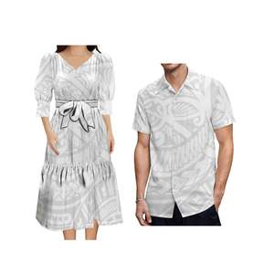 Island Wear: Beautiful White Puff Sleeve Dress