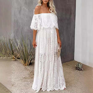 New Arrivals: Bohemian Style Lace Long Dress Women