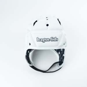 White Classic Headguard Lid