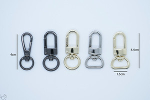 Products: One of Leather Craft Swivel Clasp/Lobster Hook for Keychain Bag Accessories Leap Leather Craft