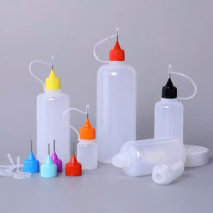 Squeeze Bottle with Fine Tip 5ml 10ml 20ml Leap Leather Craft