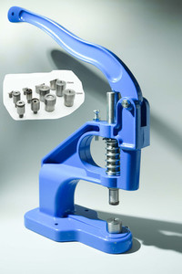 Products: Leather Craft Punch Manual Installation Snap Pressing Machine with 2 Sets Dies Leap Leather Craft