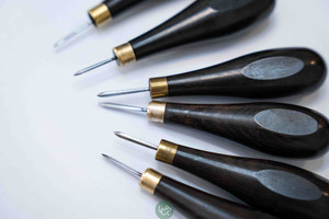 Products: Imperfect Item Leather Craft Diamond Awl Leap Leather Craft