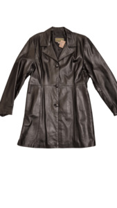 Women's Leather Trench Coat - Genuine Leather Trench Coats NZ