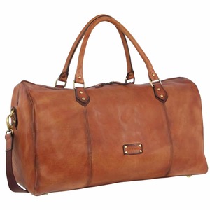 Pierre Cardin Vintage Leather Overnight Bag - Luxury Leather Bags