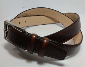 Brown Leather Belt - Ellington - Leather Direct