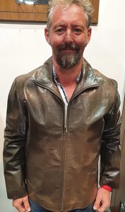 Mens Olive Leather Jacket - Leather Direct Leather Jacket