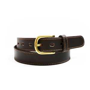 Belts: Genuine Leather Belt Brown - Leather Direct Genuine Leather Belts New Zealand