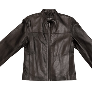 Women's Fashion Leather Black Jacket - Ladies Black Leather Jacket NZ