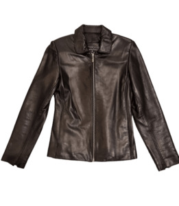 Women's Therapy Zip Leather Jacket - Women's Fashion Leather Jacket NZ