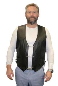 Overbike Leather Vests - Leather Direct Leather Vests NZ