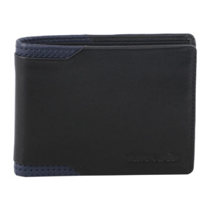 PIERRE CARDIN LEATHER MENS 2-TONE MENS WALLET - Leather Direct