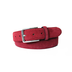 Belts: Nabucco Suede Belt Wine - Leather Direct Women's Leather Belts New Zealand