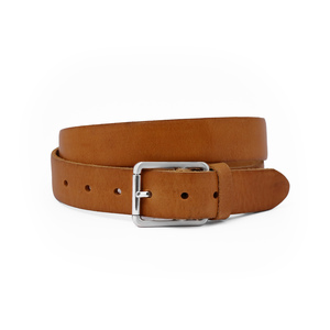 Pelham Tuscan Leather Belt Cognac - Women's Genuine Leather Belts