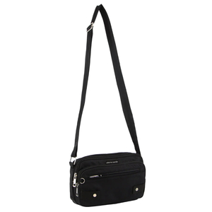 Cross Body Bags: PIERRE CARDIN ANTI-THEFT CROSS BODY BAG - Leather Direct