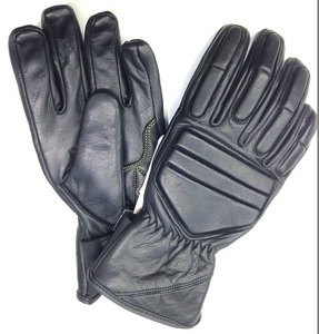 Motorcycle Gloves - Motorcycle Leather Gloves - Bike Riding Gloves: Summer Motorcycle Leather Gloves - Genuine Leather Gloves for Riders