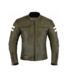 Distressed Brown Motorcycle Jacket with Amour – LeatherDirect