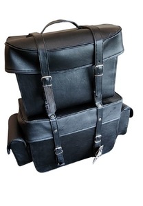 Genuine Leather Saddle Bag – LeatherDirect