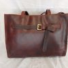 Leather Handbag LB-137BL - Leather Image
