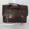 Leather Handbag 8001G - Leather Image