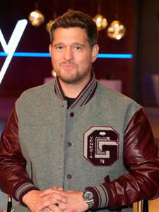 The Voice S27 Michael Buble Bomber Jacket